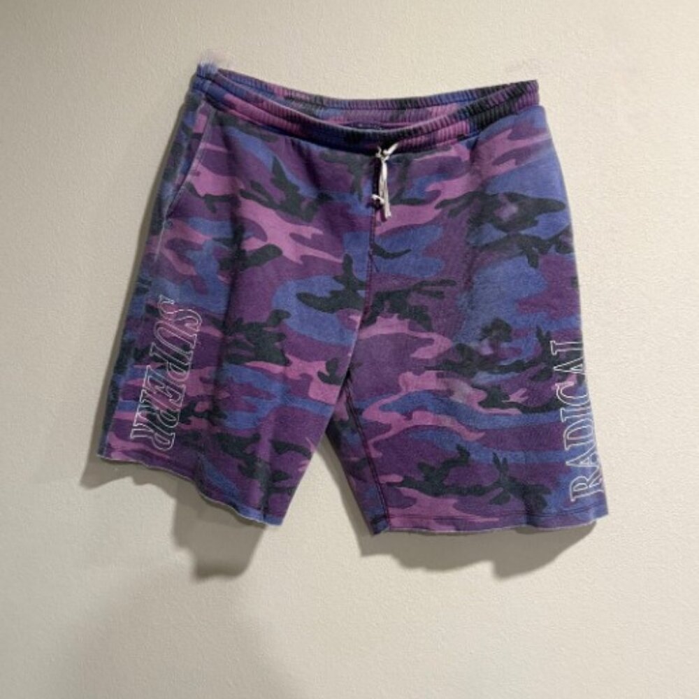 Superradical ‘purple camo’ shorts